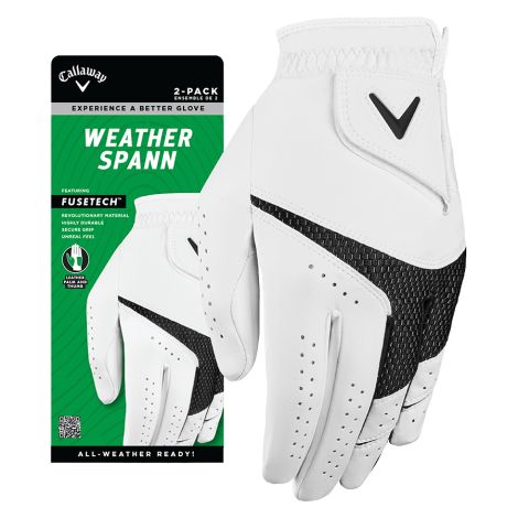 Luva Callaway Weather Spann PACK C/2 Ladies