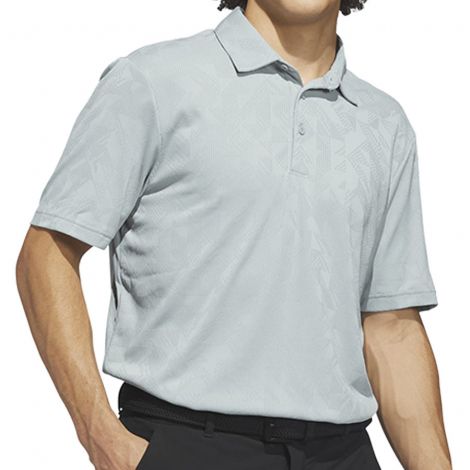 Polo Masc Adidas Texture Jacquard