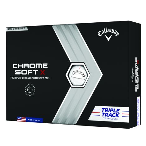 Bolas Callaway Chrome Soft X Triple Track c/12