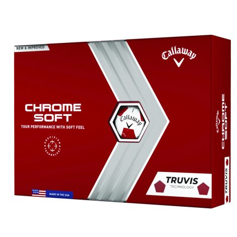 Bolas Callaway Chrome Soft Truvis Red c/12