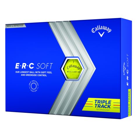 Bolas Callaway ERC Soft Amarela c/12