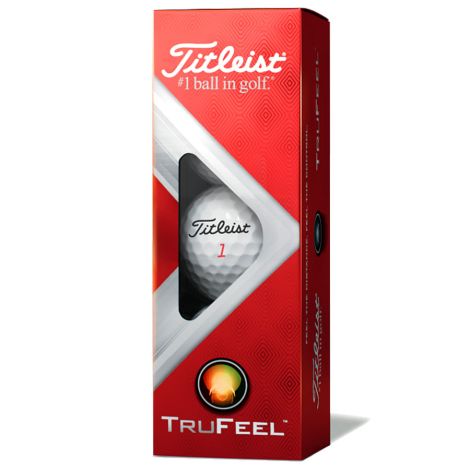 Bolas Titleist TruFeel c/3