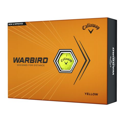 Bolas Callaway Warbird Amarela c/12