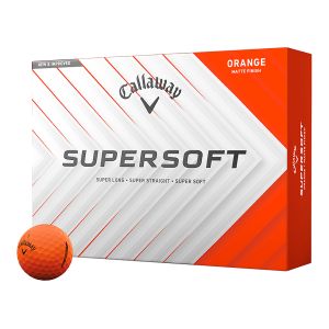 Bolas Callaway Supersoft Laranja c/12