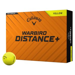 Bolas Callaway Warbird Amarela c/12