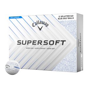 Bolas Callaway Supersoft Splatter Blue c/12