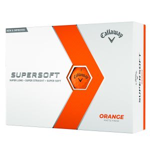 Bolas Callaway Supersoft Laranja c/12